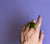 Anillo elástico Verde olivo 2 tonos diferentes